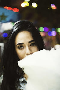 selective focus photography of woman thumbnail