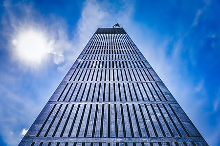 low-angle photography of high-rise building thumbnail