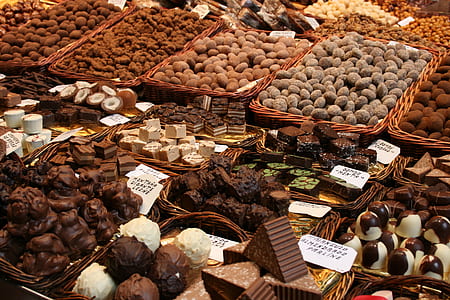 photo of varieties of chocolates thumbnail