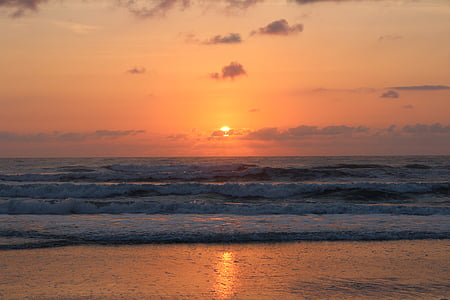 sunset at the beach thumbnail