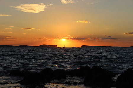 body of water during sunrise thumbnail