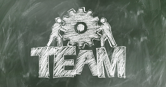 chalk team written on board thumbnail