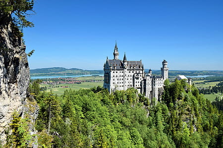 photography of white and gray castle thumbnail