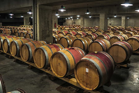 Wine ages in underground facility thumbnail