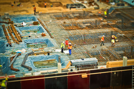 people working aerial photo thumbnail