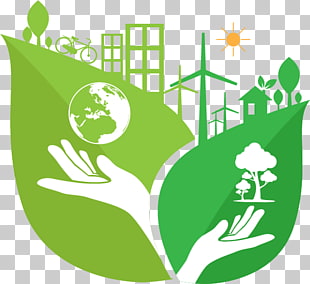 Environmental protection Environmentally friendly Ecology Energy conservation, Green Ecological Technology Nature, earth illustration PNG clipart