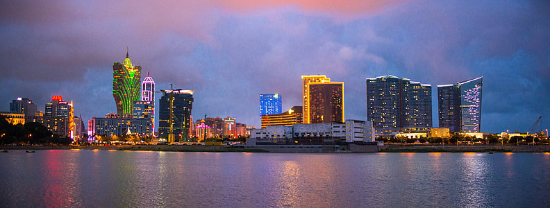 cityscape during golden hour thumbnail