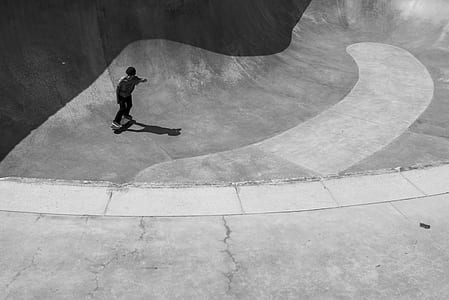 person riding on skateboard thumbnail