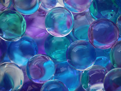 clear glass marble lot thumbnail
