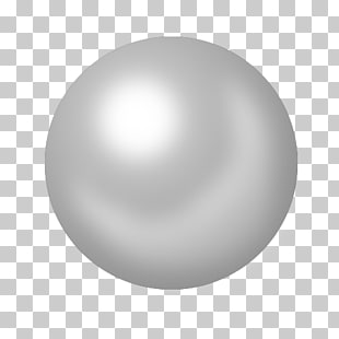 Black and white Grey, Transparent Pearl , grey ball PNG clipart