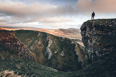 man stand on mountain thumbnail