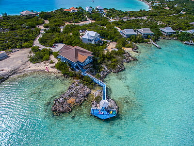 aerial view photography of island during daytime thumbnail