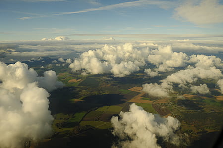 aerial photography of clouds thumbnail