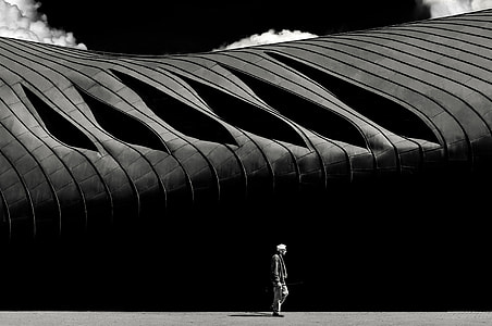 person standing on field thumbnail
