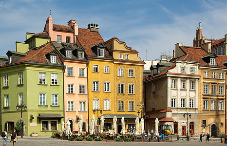 group of people walking near building thumbnail