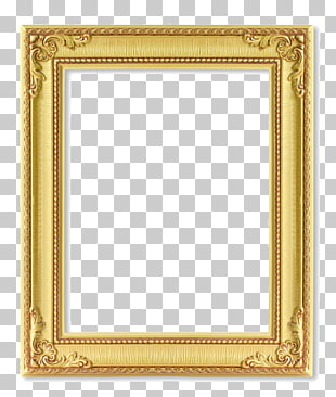Frame Stock photography 123rf , Gold frame, brown wooden photo frame PNG clipart