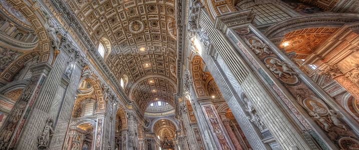 low angle photography of cathedral thumbnail