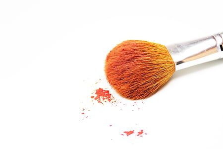 orange makeup brush thumbnail