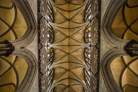 salisbury, architecture, cathedral, church, the ceiling of the, monument thumbnail