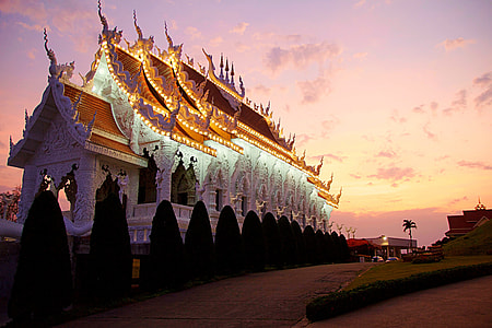 temple photo during golden hour thumbnail