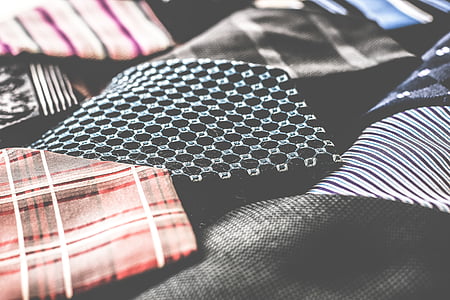 red, black, and white textile thumbnail