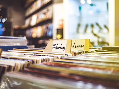 Selective Photo Of Vinyls thumbnail