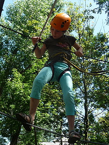 girl walking on rope thumbnail