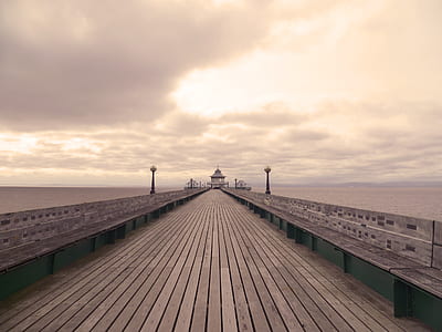 brown wooden dock thumbnail