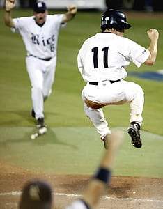 two baseball athletes in stadium thumbnail