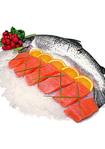 fish meat and orange fruits thumbnail