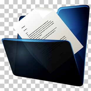 Blue brand multimedia font, Folder Documents, white printer paper illustration PNG clipart