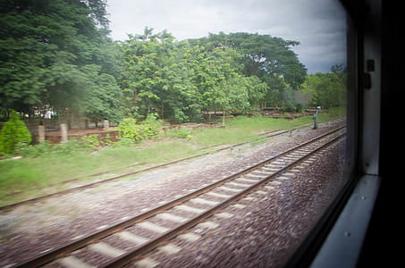 Chiang Mai Train Station - speeding away on train thumbnail