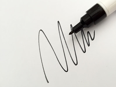 black marker on paper thumbnail