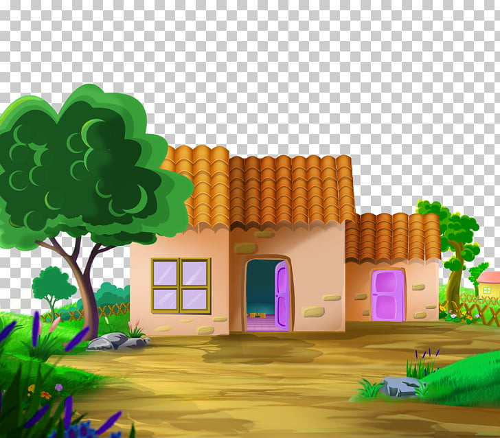 Cartoon Computer File 2017 Cartoon Tree House Road House And