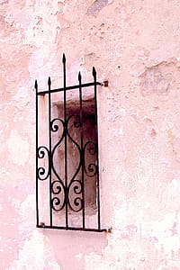 Black Steel Frame on Wall thumbnail