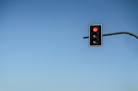 traffic light on stop signal thumbnail