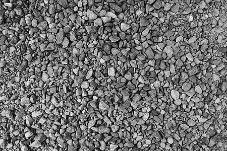 grayscale photo of stones thumbnail