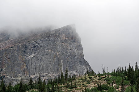 gray monolith under sea of fogs thumbnail