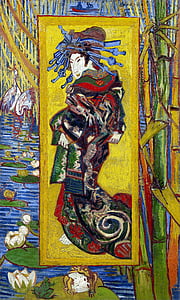 close-up of geisha painting thumbnail
