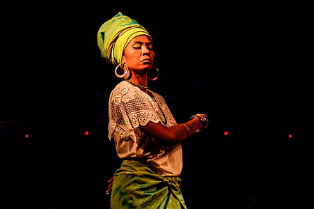 Woman Dancing Near Lights thumbnail