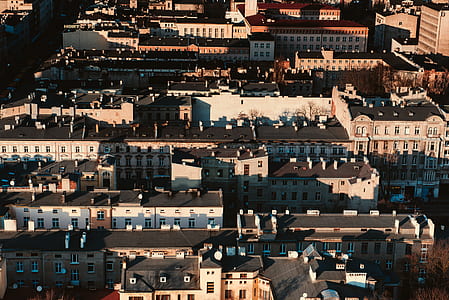 aerial photography of concrete buildings thumbnail