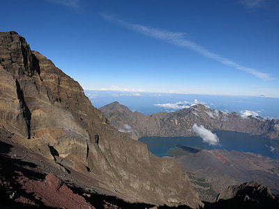 aerial photography of brown mountain during daytime thumbnail