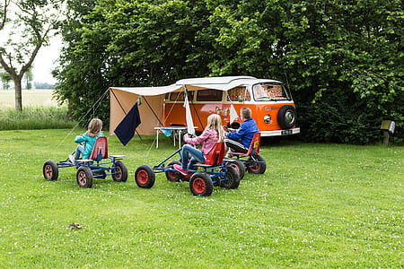 three person riding GoKart's thumbnail