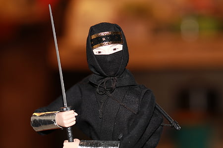 toddler's black ninja costume thumbnail