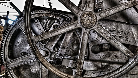 grey steel machinery wheels thumbnail