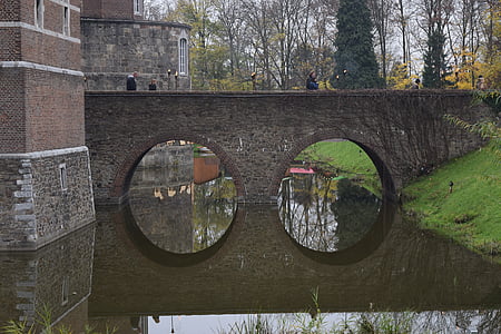 brown concrete bridge on body of water thumbnail