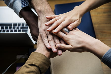 group of people filing their hands thumbnail