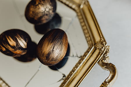 Golden easter eggs from above thumbnail