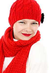 fashion, person, red, woman thumbnail