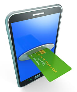 Credit Card Online Indicating World Wide Web And Website thumbnail